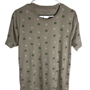 Denim & Flower Recycle Stay Green Shirt Size S